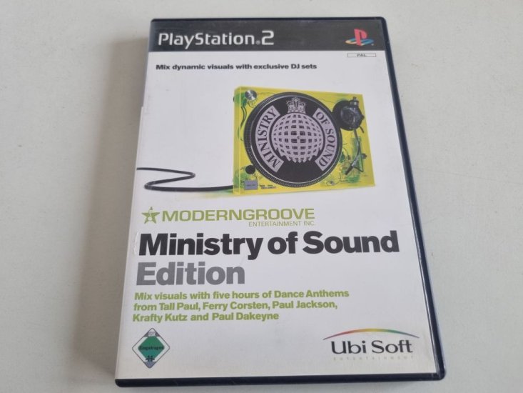 (Bild für) PS2 Moderngroove - Ministry of Sound Edition - zum Schließen ins Bild klicken
