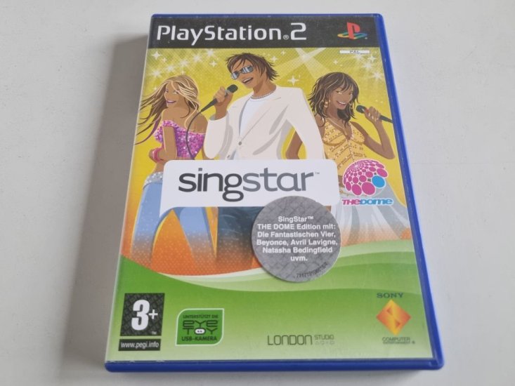 (Bild für) PS2 Singstar - The Dome - zum Schließen ins Bild klicken