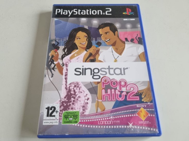 (Bild für) PS2 Singstar - Pop Hits 2 - zum Schließen ins Bild klicken