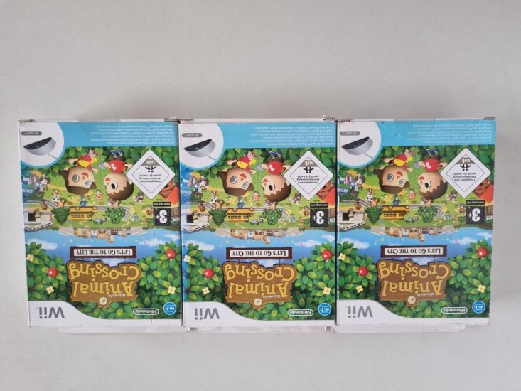 (Bild für) Wii Animal Crossing Let's go to the City Big Box + Wii Speak - zum Schließen ins Bild klicken
