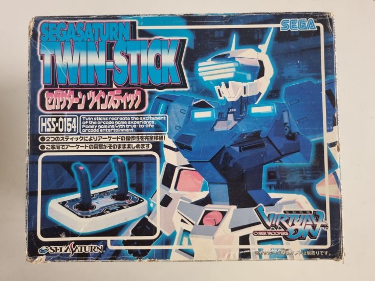 (Bild für) SAT Sega Saturn Twin-Stick - zum Schließen ins Bild klicken