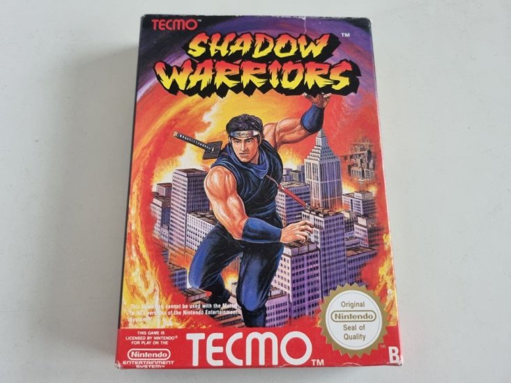 (Bild für) NES Shadow Warriors FRG - zum Schließen ins Bild klicken