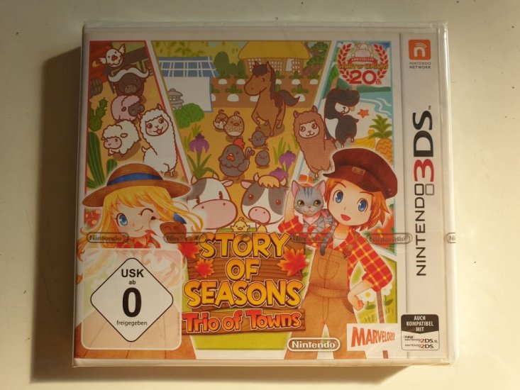 (Bild für) 3DS Story of Seasons - Trio of Towns GER - zum Schließen ins Bild klicken