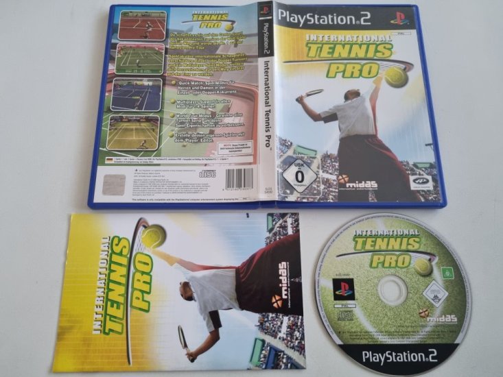 (Bild für) PS2 International Tennis Pro - zum Schließen ins Bild klicken