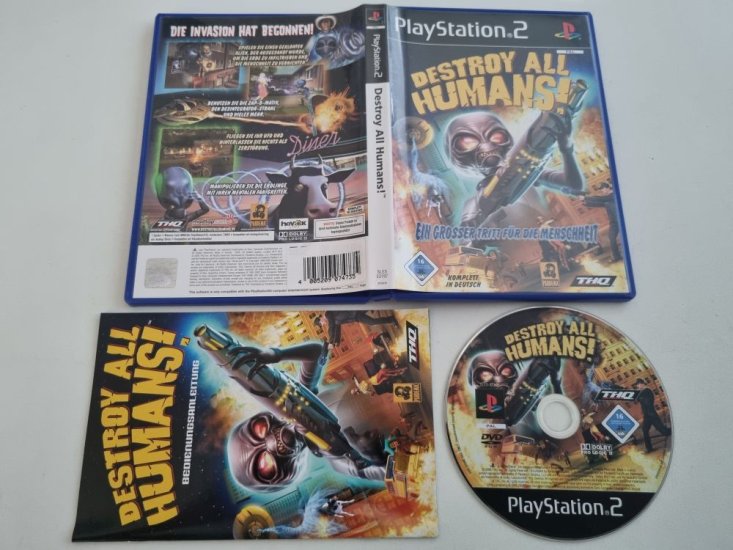 (Bild für) PS2 Destroy all Humans! - zum Schließen ins Bild klicken