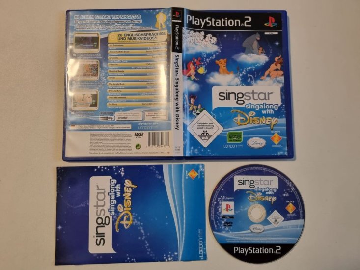 (Bild für) PS2 Singstar - Singalong with Disney - zum Schließen ins Bild klicken