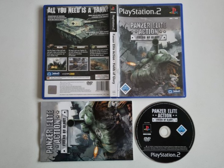 (Bild für) PS2 Panzer Elite Action - Fields of Glory - zum Schließen ins Bild klicken