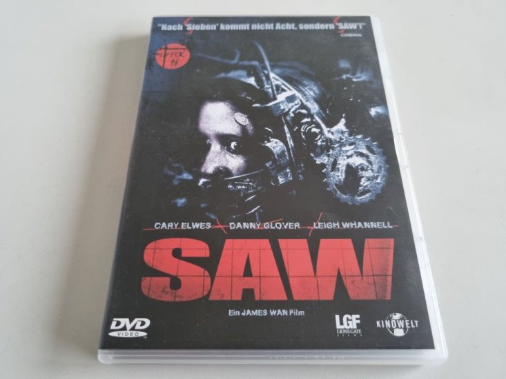 (Bild für) DVD Saw - zum Schließen ins Bild klicken