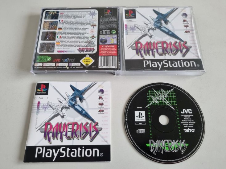 (Bild für) PS1 Ray Crisis - zum Schließen ins Bild klicken