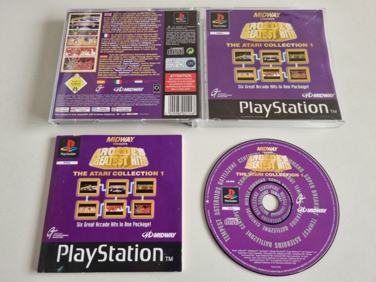 (Bild für) PS1 Midway presents Arcade Greatest Hits The Atari Collection 1 - zum Schließen ins Bild klicken