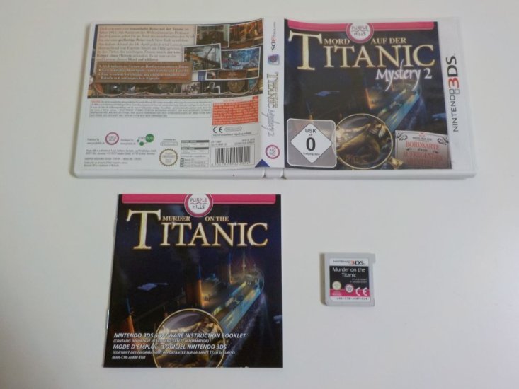 (Bild für) 3DS Mord auf der Titanic Mystery 2 - zum Schließen ins Bild klicken
