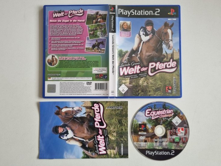 (Bild für) PS2 Lucinda Green's Welt der Pferde - zum Schließen ins Bild klicken