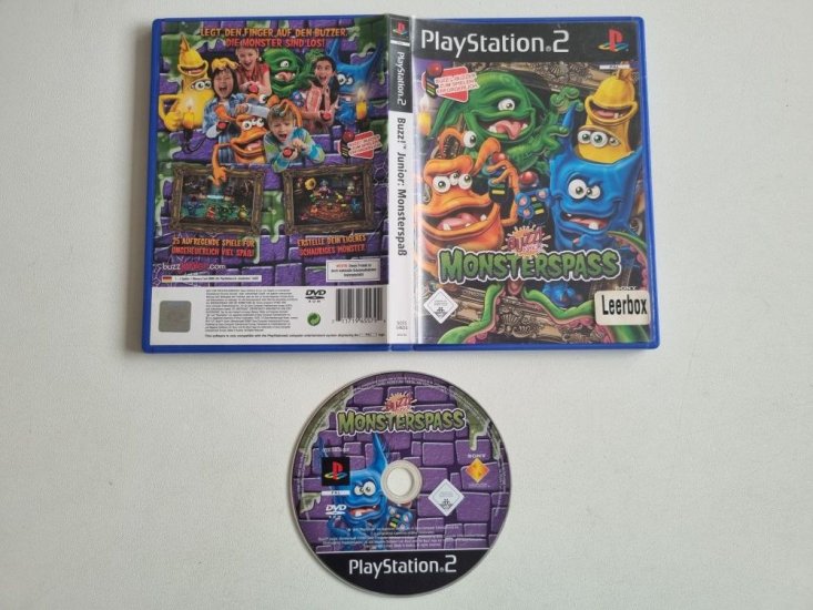 (Bild für) PS2 Buzz! Junior: Monsterspaß - zum Schließen ins Bild klicken