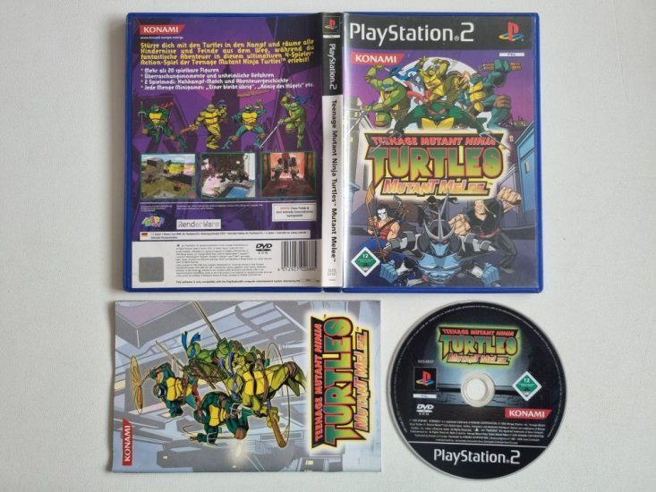 (Bild für) PS2 Teenage Mutant Ninja Turtles - Mutant Melee - zum Schließen ins Bild klicken