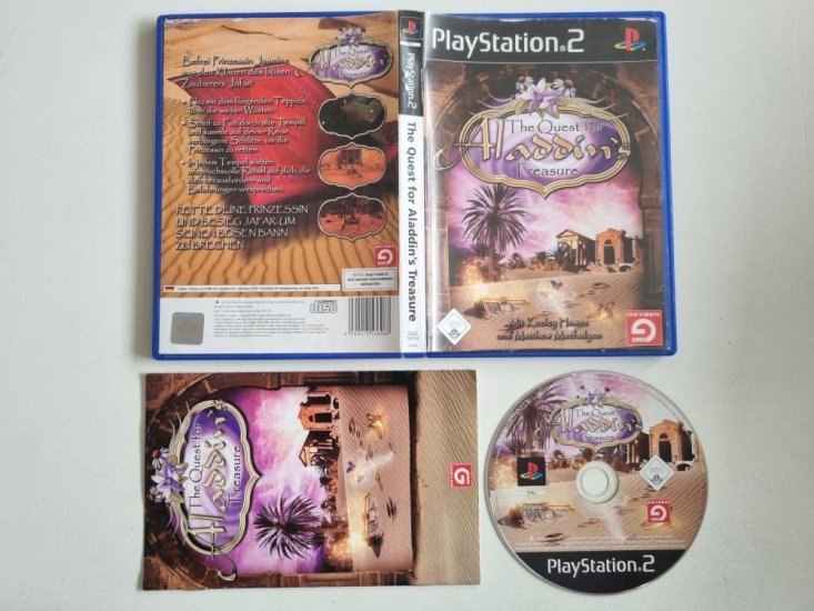 (Bild für) PS2 The Quest for Aladdin's Treasure - zum Schließen ins Bild klicken