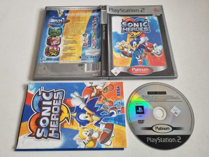 (Bild für) PS2 Sonic Heroes - zum Schließen ins Bild klicken