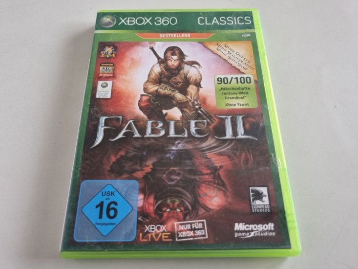 (Bild für) Xbox 360 Fable II - zum Schließen ins Bild klicken