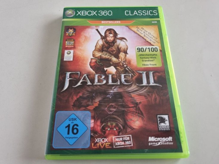 (Bild für) Xbox 360 Fable II - zum Schließen ins Bild klicken