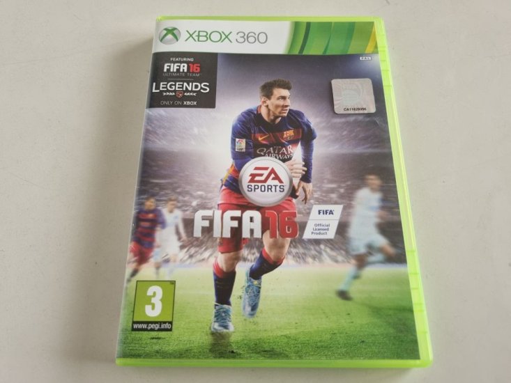 (Bild für) Xbox 360 Fifa 16 - zum Schließen ins Bild klicken