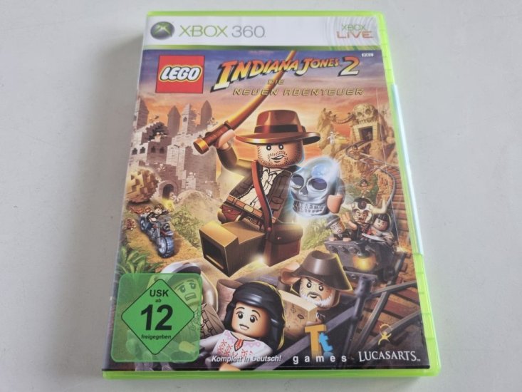 (Bild für) Xbox 360 Lego Indiana Jones 2 - Die Neuen Abenteuer - zum Schließen ins Bild klicken