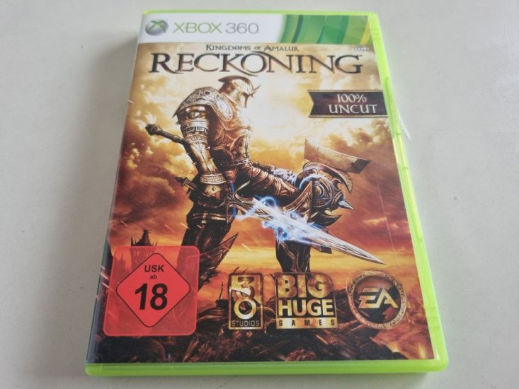 (Bild für) Xbox 360 Kingdoms of Amalur - Reckoning - zum Schließen ins Bild klicken