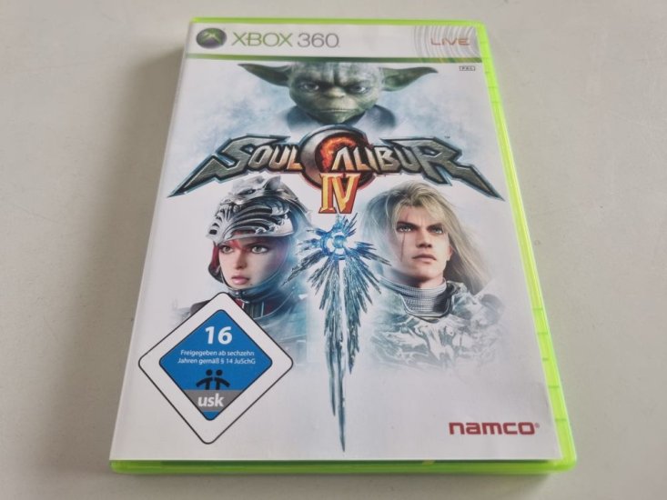 (Bild für) Xbox 360 Soul Calibur IV - zum Schließen ins Bild klicken