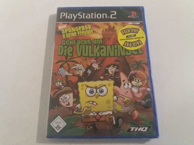 (Bild für) PS2 Spongebob und seine Freunde - Schlacht um die Vulkaninsel - zum Schließen ins Bild klicken
