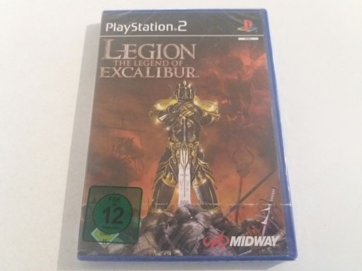 (Bild für) PS2 Legion + The Legend of Excalibur - zum Schließen ins Bild klicken
