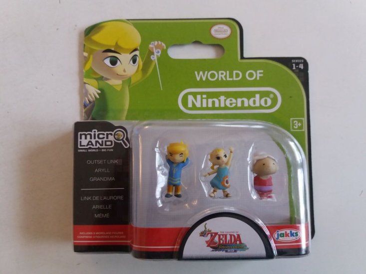 (Bild für) World of Nintendo: Microland - Ouset Link + Aryll + Grandma - zum Schließen ins Bild klicken