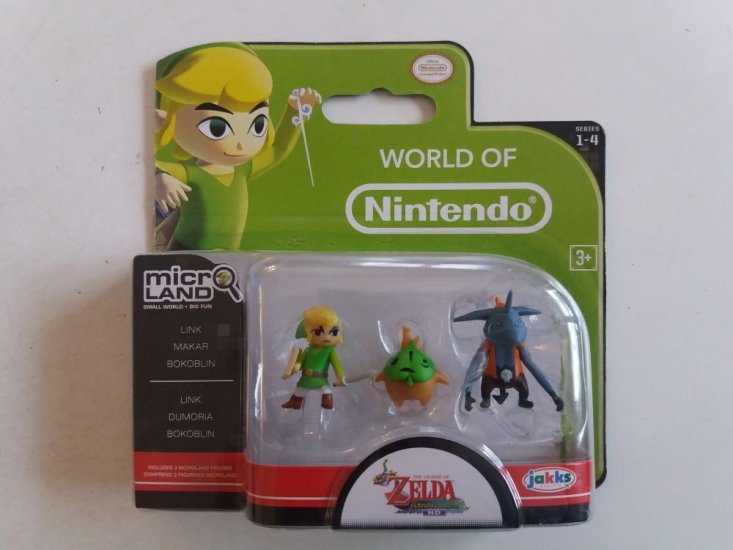 (Bild für) World of Nintendo: Microland - Link + Makar + Bokoblin - zum Schließen ins Bild klicken