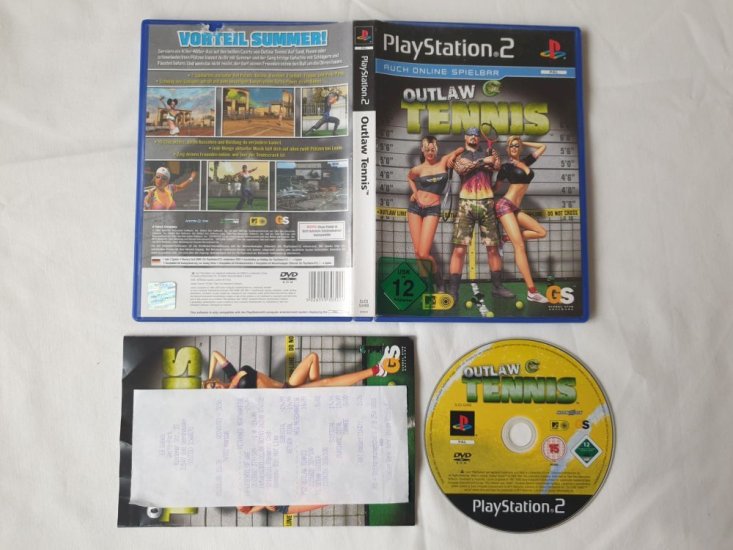 (Bild für) PS2 Outlaw Tennis - zum Schließen ins Bild klicken
