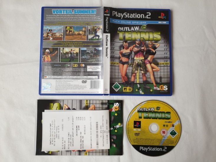 (Bild für) PS2 Outlaw Tennis - zum Schließen ins Bild klicken