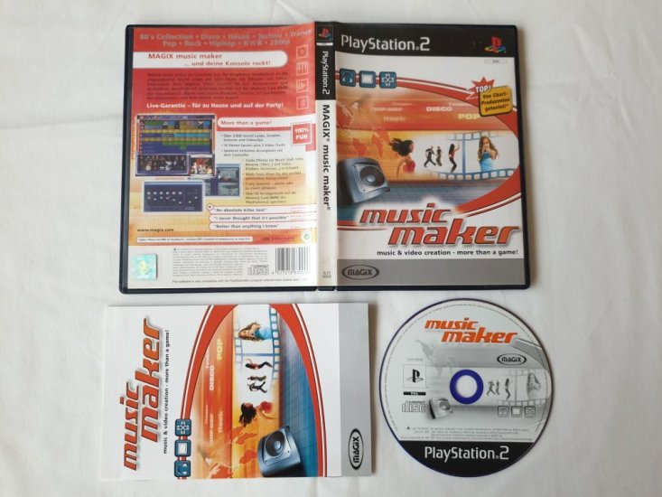 (Bild für) PS2 Music Maker - zum Schließen ins Bild klicken