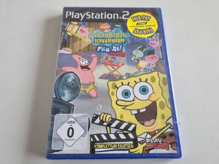 (Bild für) PS2 Spongebob Schwammkopf - Film Ab! - zum Schließen ins Bild klicken
