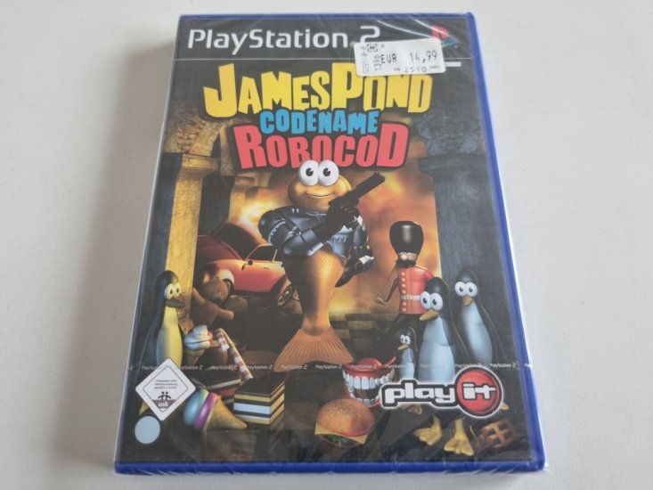 (Bild für) PS2 James Pond - Codename Robocod - zum Schließen ins Bild klicken