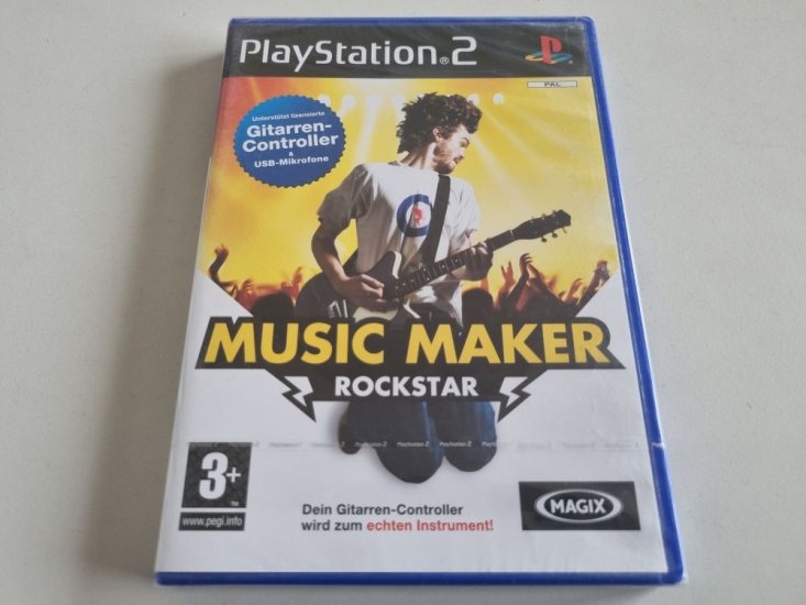 (Bild für) PS2 Music Maker Rockstar - zum Schließen ins Bild klicken