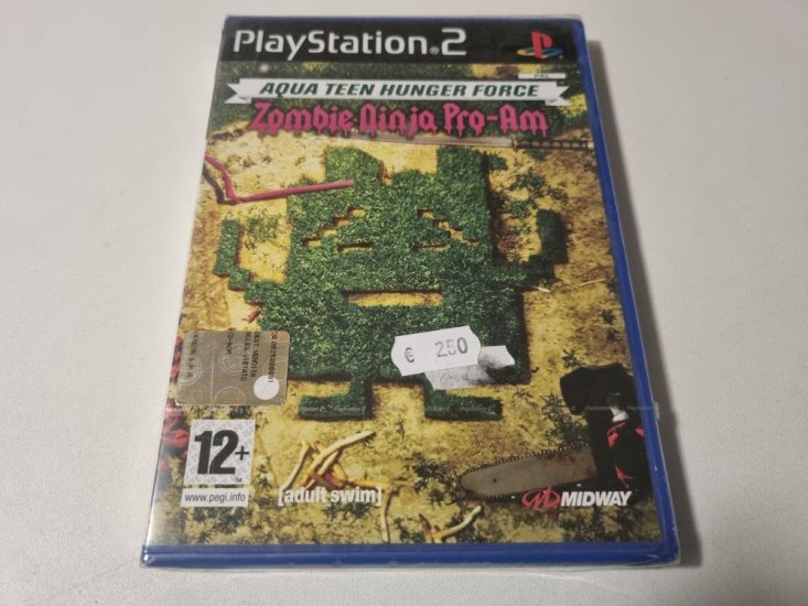 (Bild für) PS2 Aqua Teen Hunger Force - Zombie Ninja Pro-Am - zum Schließen ins Bild klicken