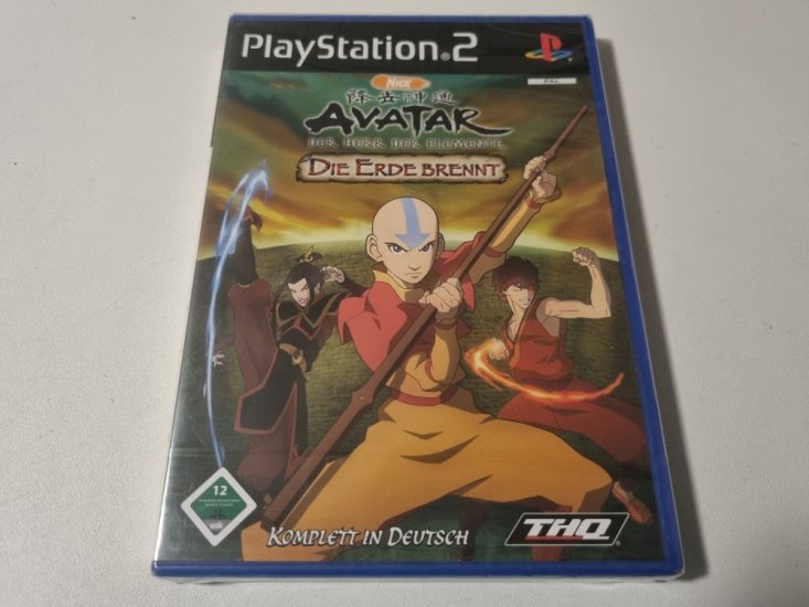 (Bild für) PS2 Avater: Der Herr der Elemente - Die Erde brennt - zum Schließen ins Bild klicken