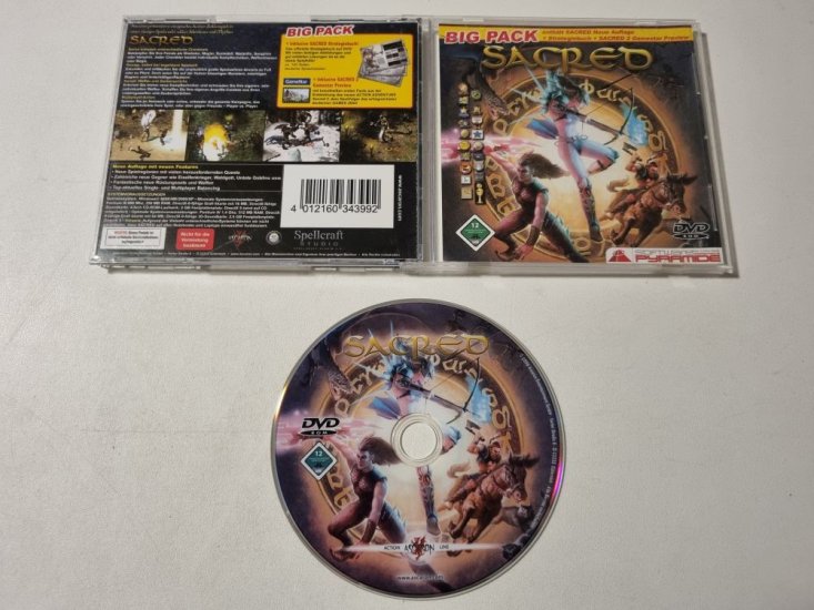 (Bild für) PC Sacred Big Pack - zum Schließen ins Bild klicken