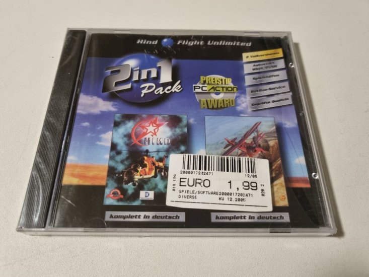 (Bild für) PC 2 in 1 Pack - Hind + Flight Unlimited - zum Schließen ins Bild klicken