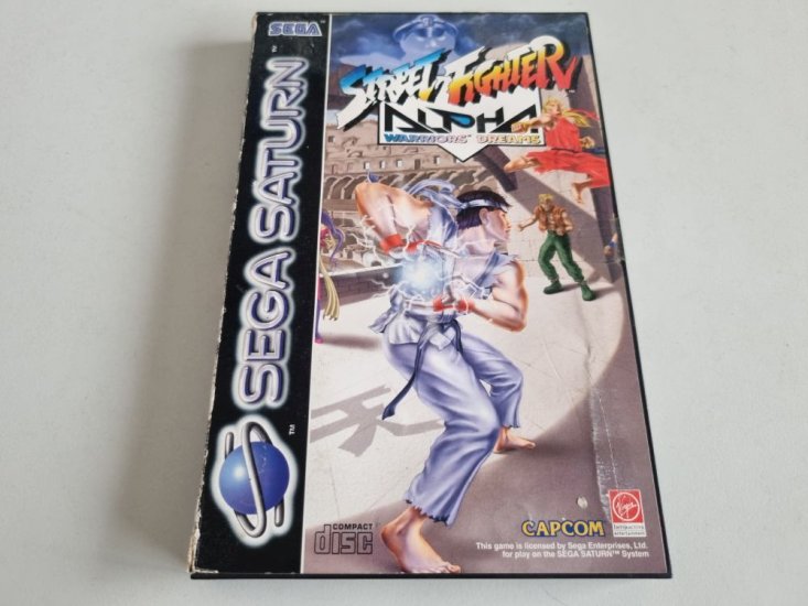 (Bild für) SAT Street Fighter Alpha - Warriors' Dreams - zum Schließen ins Bild klicken