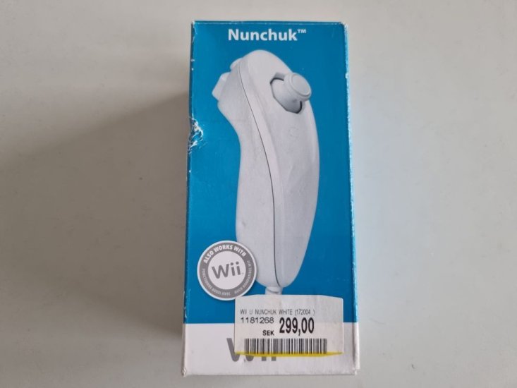 (Bild für) Wii U Nunchuk White - zum Schließen ins Bild klicken