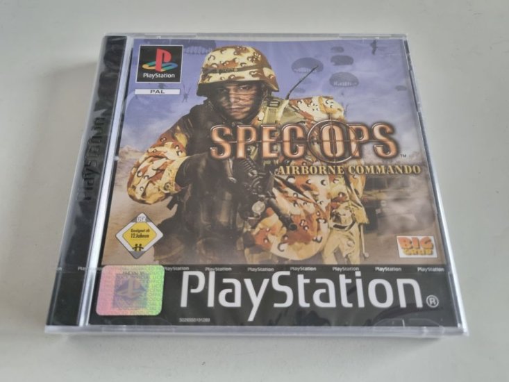 (Bild für) PS1 Spec Ops - Airborne Commando - zum Schließen ins Bild klicken