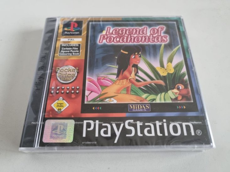 (Bild für) PS1 Legend of Pocahontas - zum Schließen ins Bild klicken