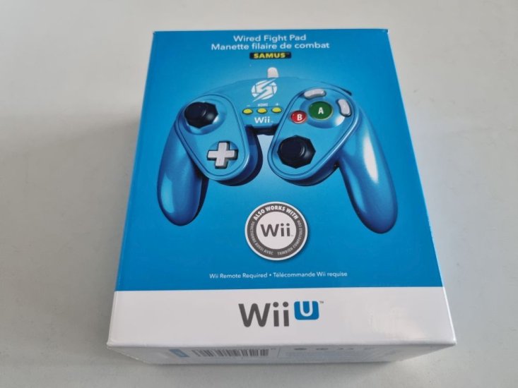 (Bild für) Wii U Wired Fight Pad - Samus - zum Schließen ins Bild klicken
