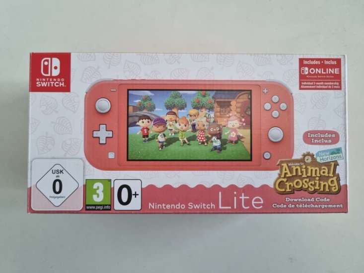 (Bild für) Switch Lite - Animal Crossing - zum Schließen ins Bild klicken