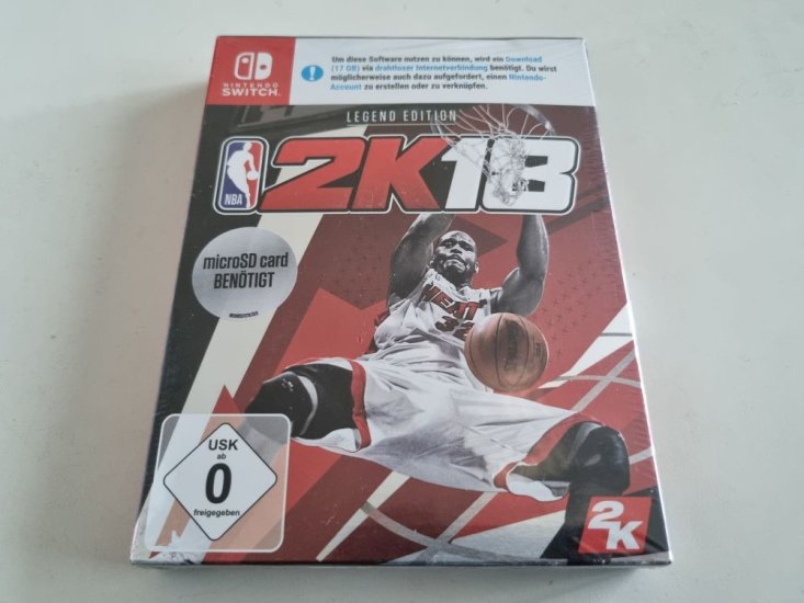 (Bild für) Switch NBA 2K18 - Legend Edition - zum Schließen ins Bild klicken