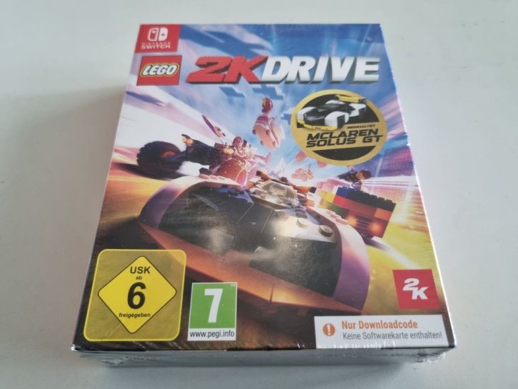 (Bild für) Switch Lego 2K Drive - MCLaren Solus GT Edition - zum Schließen ins Bild klicken