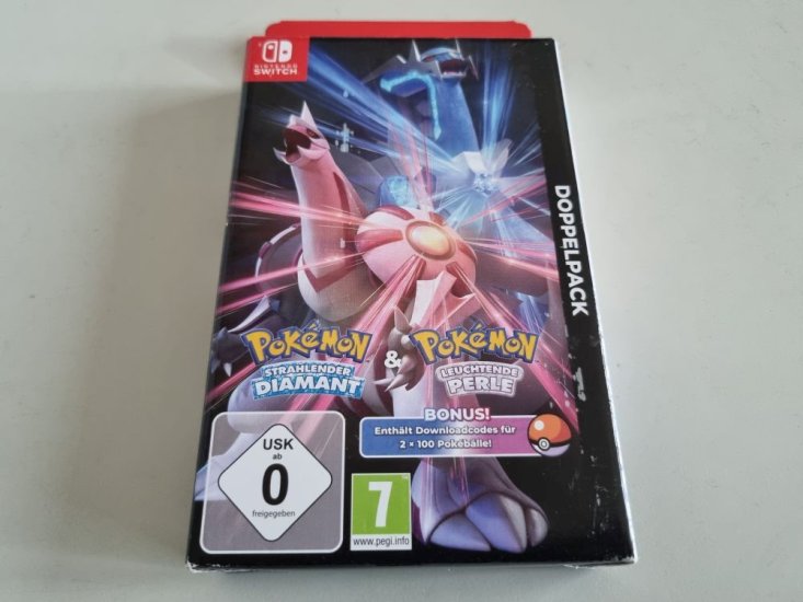 (Bild für) Switch Pokemon Strahlender Diamant & Leuchtende Perle Doppelpack - zum Schließen ins Bild klicken