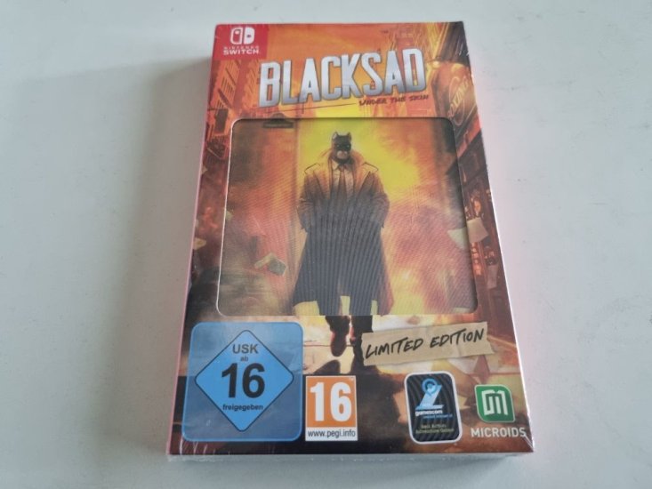 (Bild für) Switch Blacksad - Limited Edition GER - zum Schließen ins Bild klicken